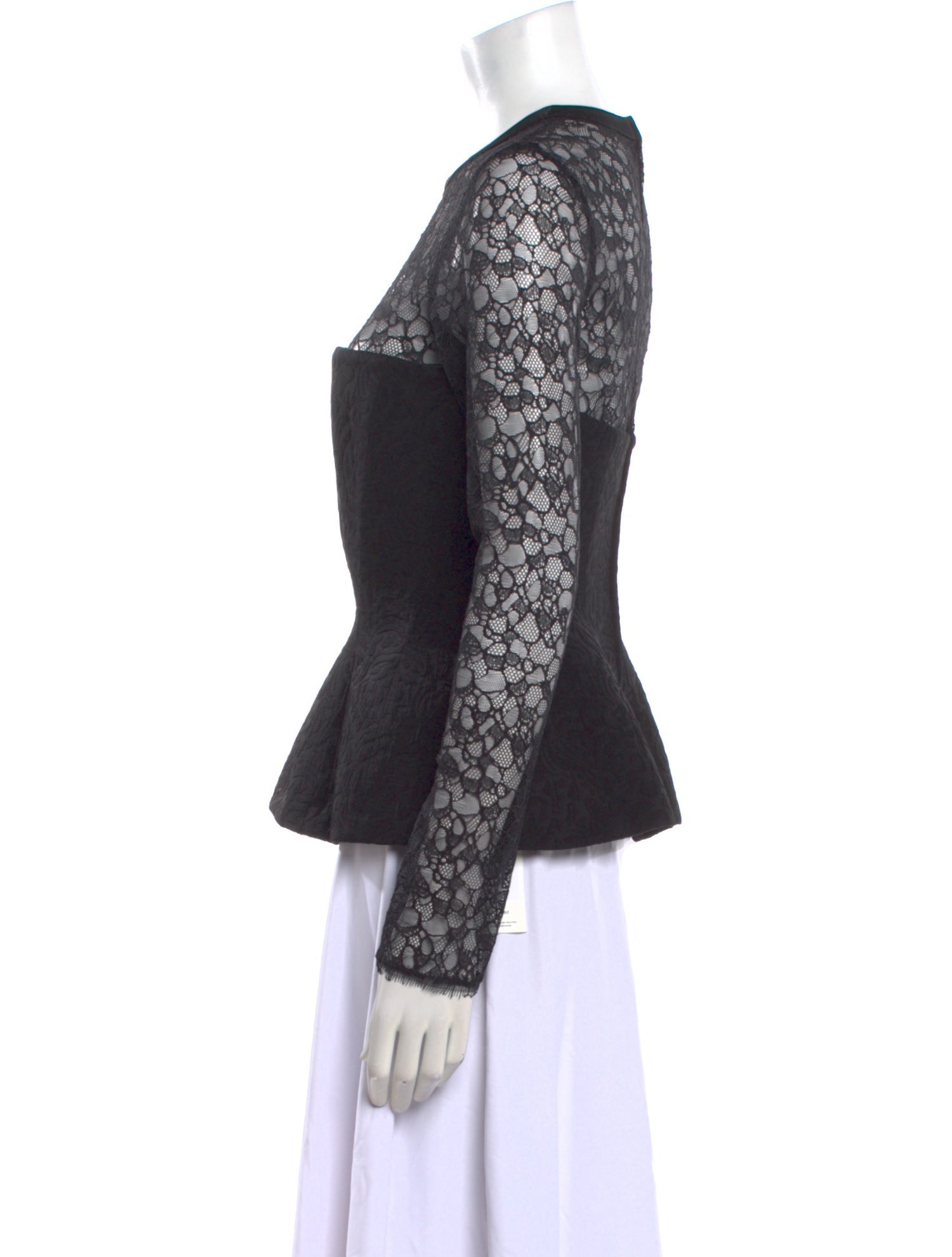 Simkhai Crew Neck Long Sleeve Top