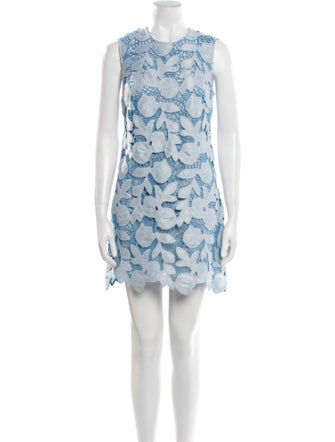 Simkhai Floral Print Crew Neck Tunic