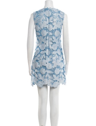 Simkhai Floral Print Crew Neck Tunic