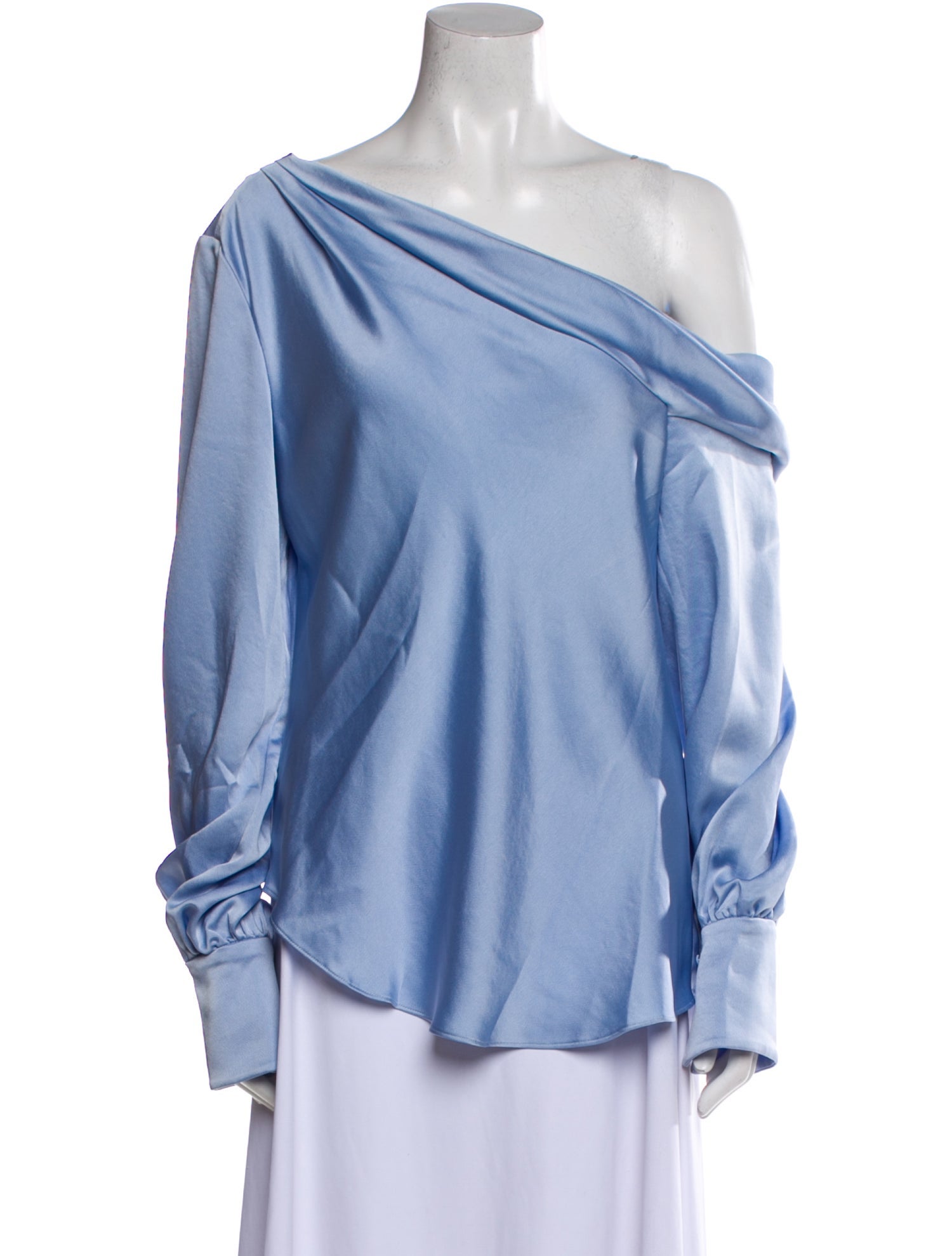 Simkhai One-Shoulder Long Sleeve Blouse w/ Tags