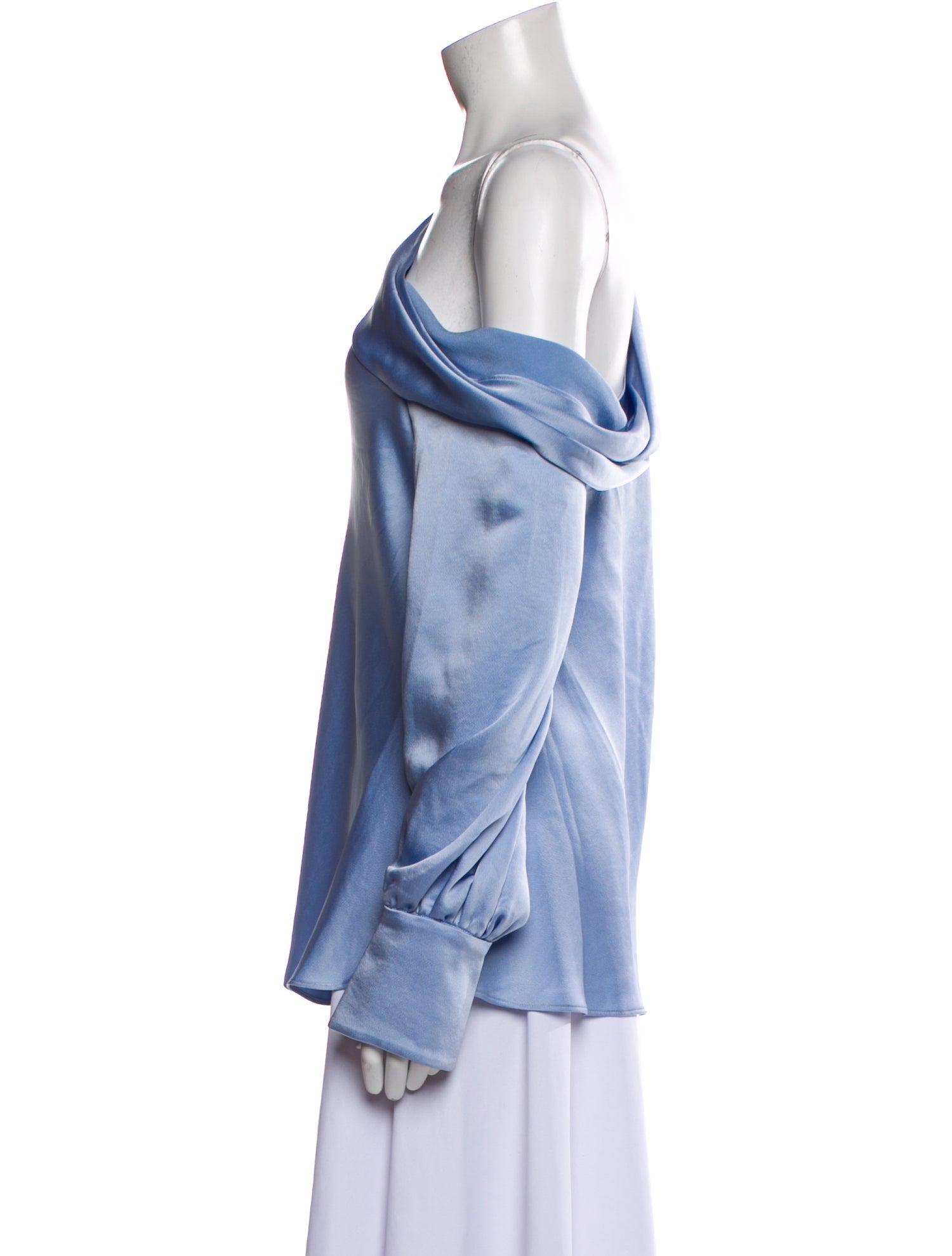 Simkhai One-Shoulder Long Sleeve Blouse w/ Tags