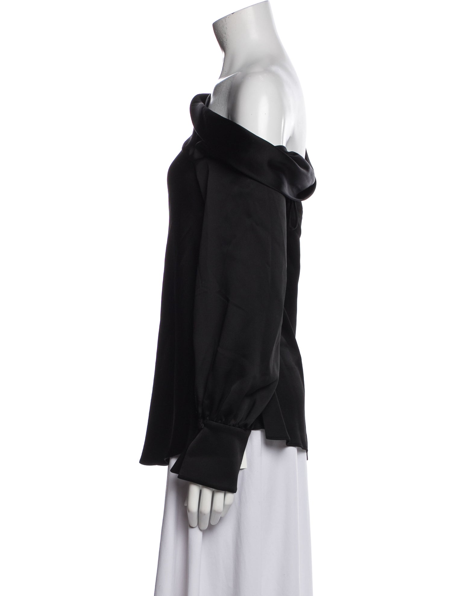 Simkhai Off-The-Shoulder Long Sleeve Blouse