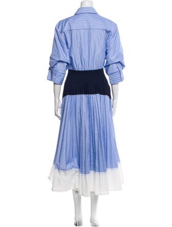 Simkhai Striped Long Dress