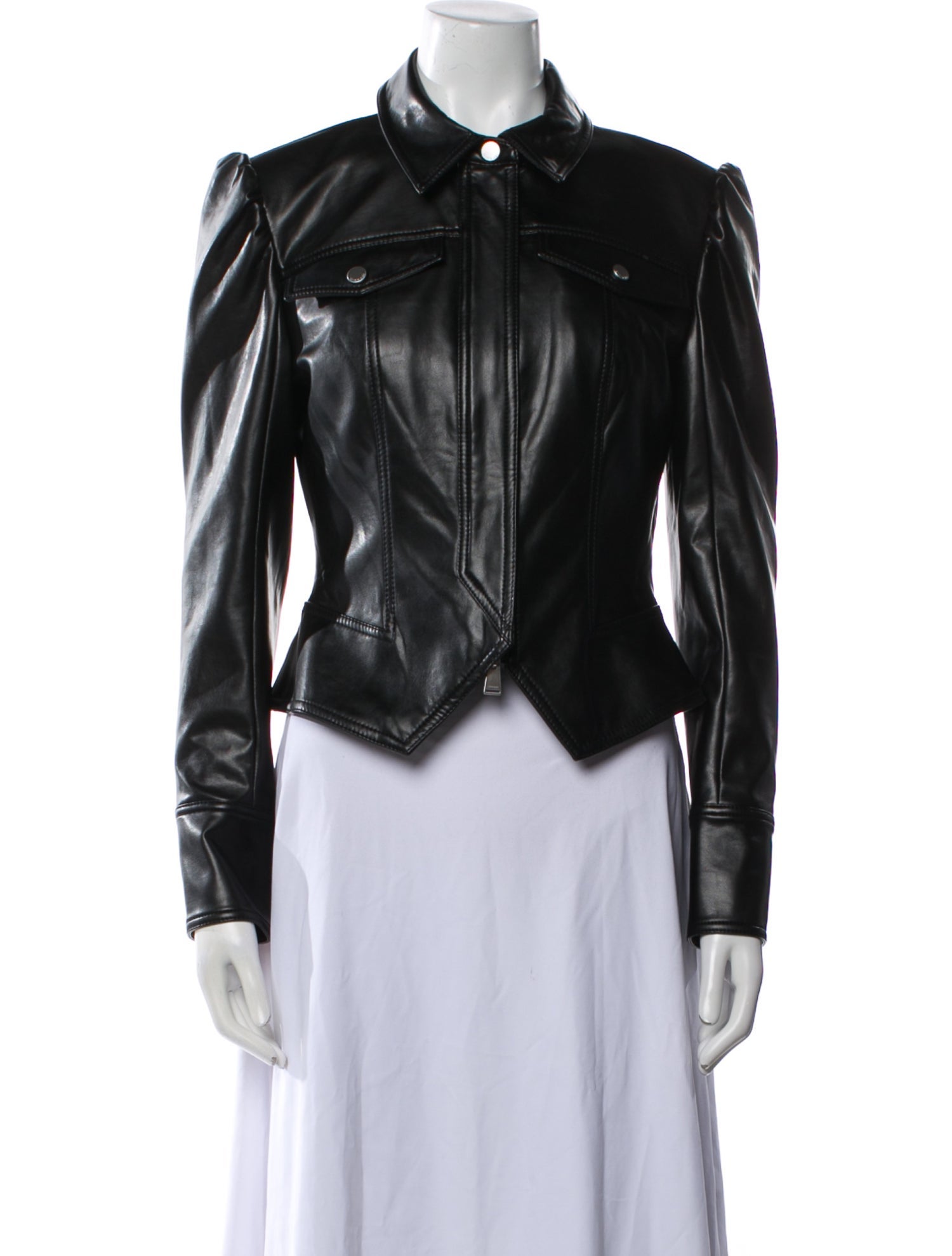 Simkhai Faux Leather Biker Jacket