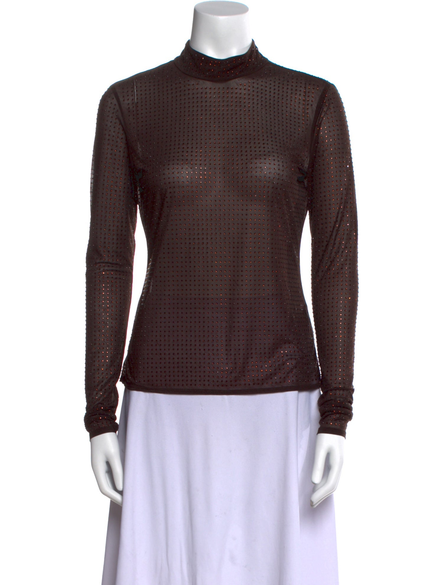 Simkhai Mock Neck Long Sleeve Top w/ Tags