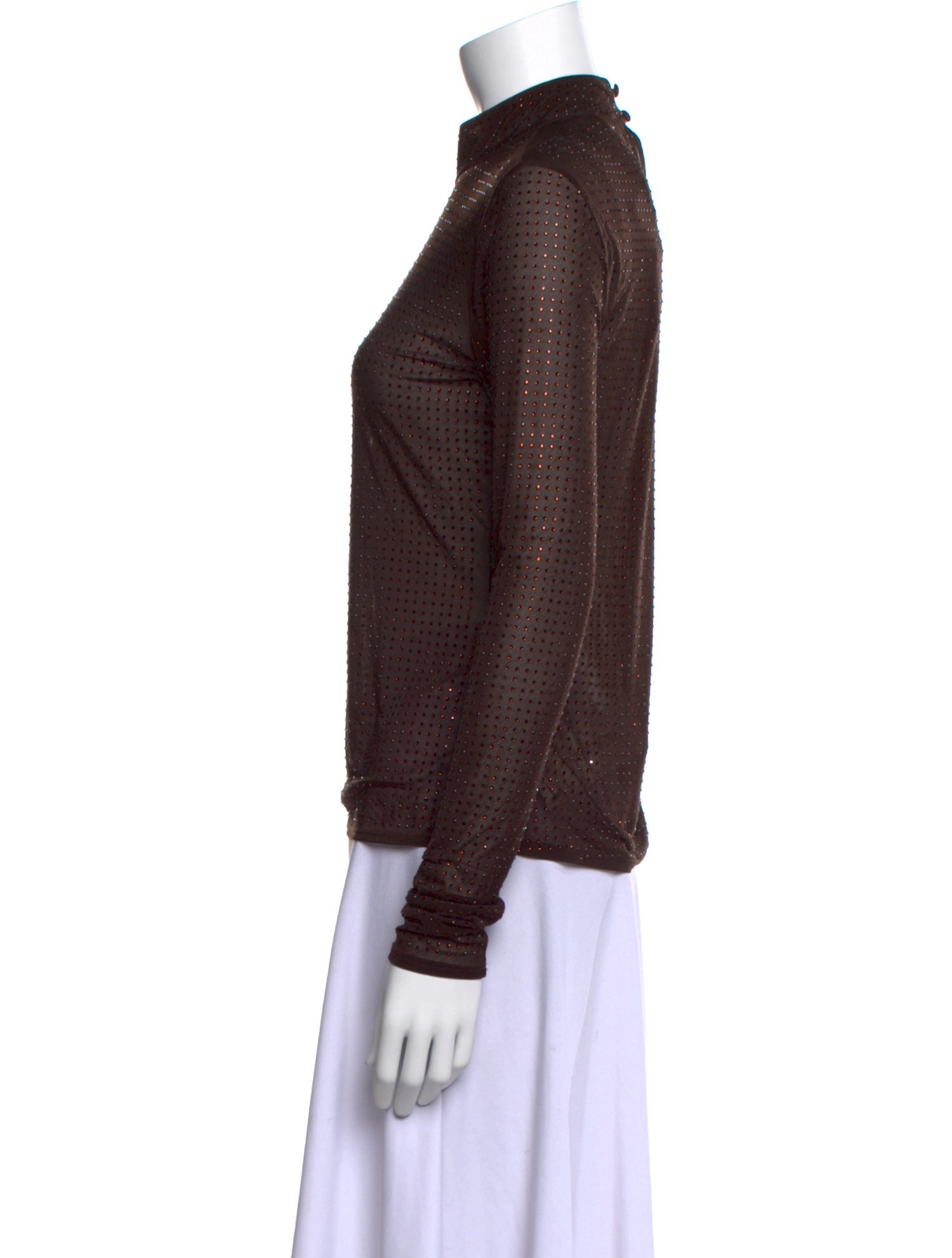 Simkhai Mock Neck Long Sleeve Top w/ Tags