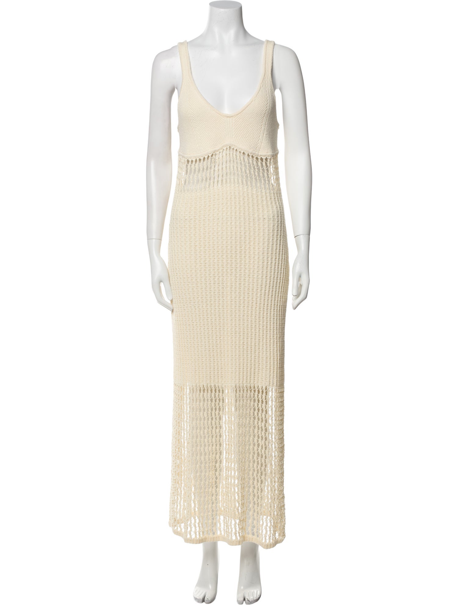 Simkhai Scoop Neck Long Dress