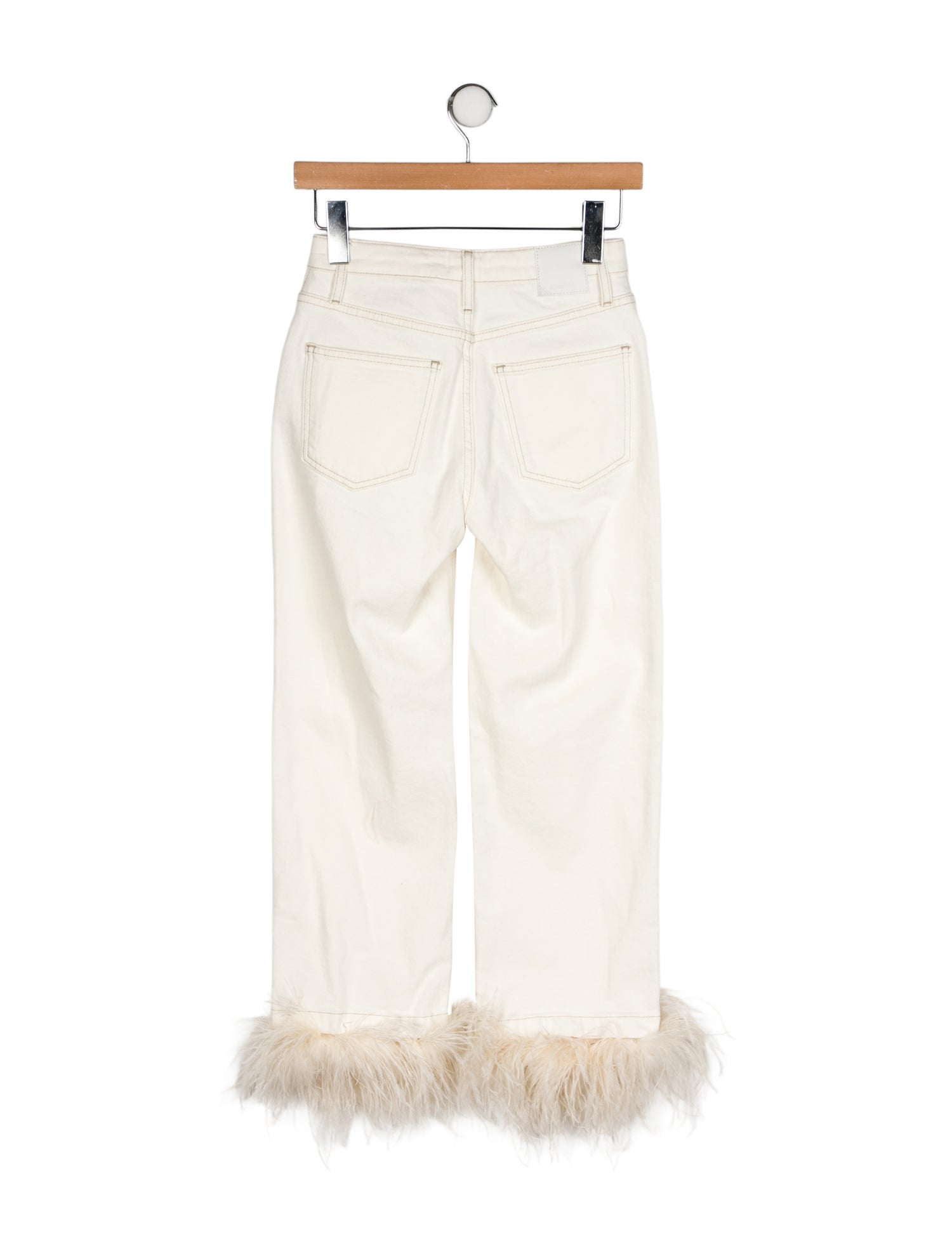 Simkhai Mid-Rise Straight Leg Jeans w/ Tags