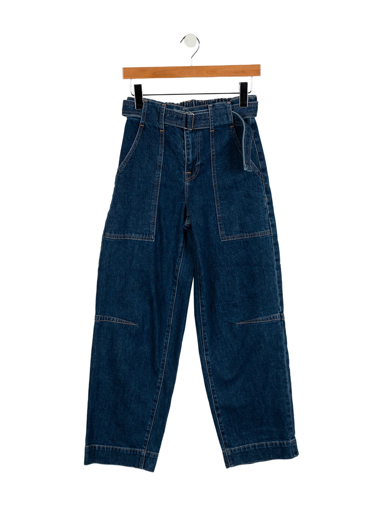 Simkhai Mid-Rise Straight Leg Jeans
