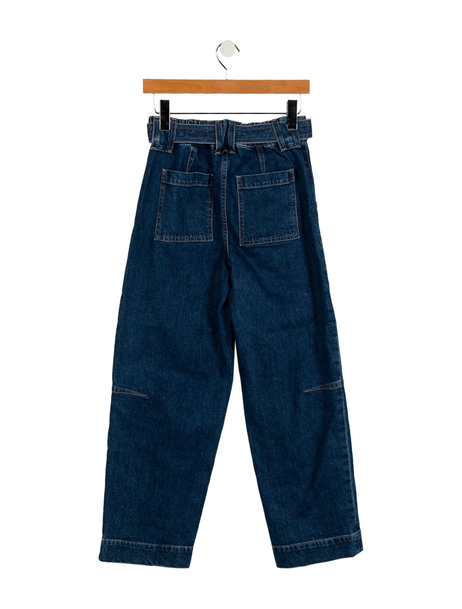 Simkhai Mid-Rise Straight Leg Jeans
