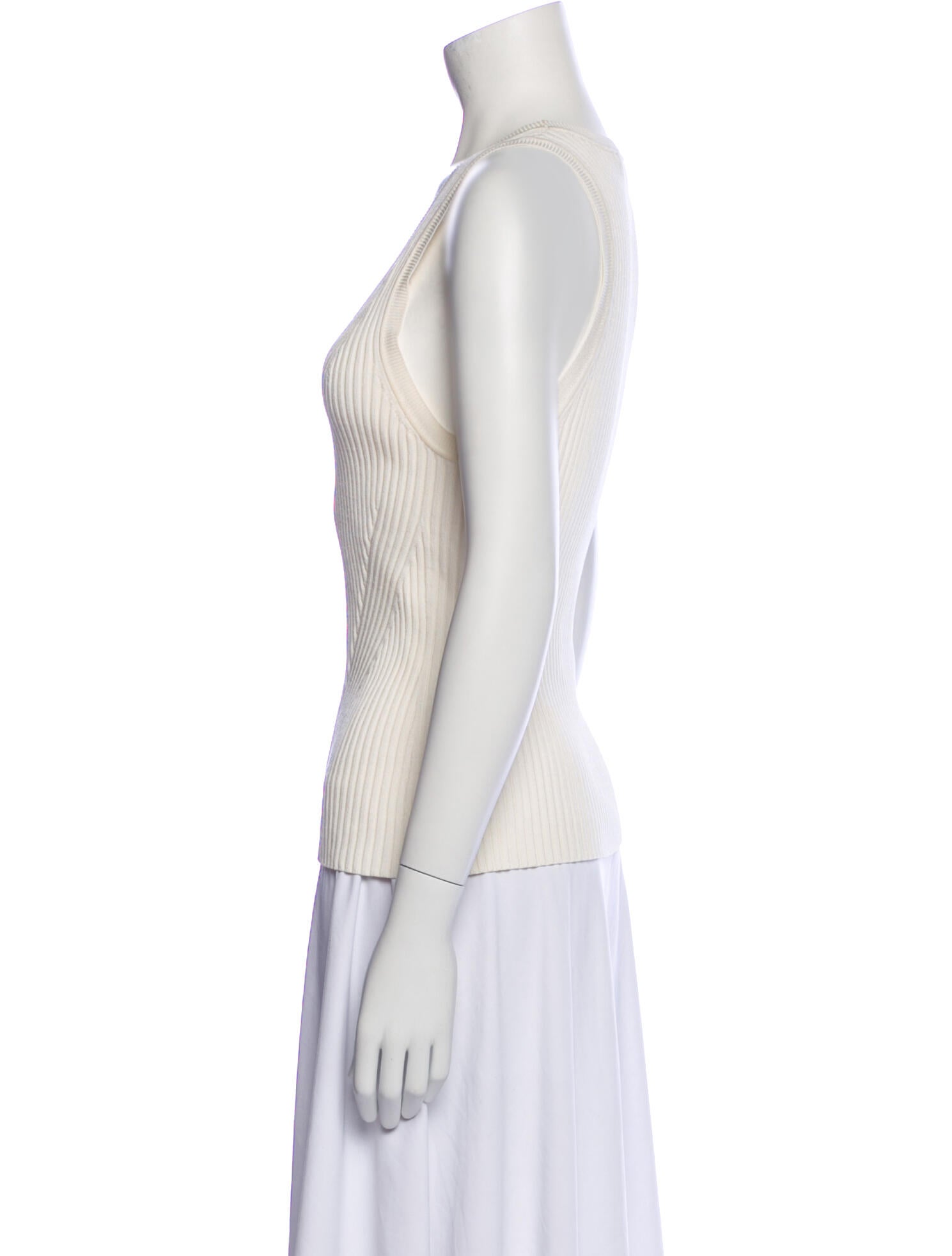 Simkhai Scoop Neck Sleeveless Top