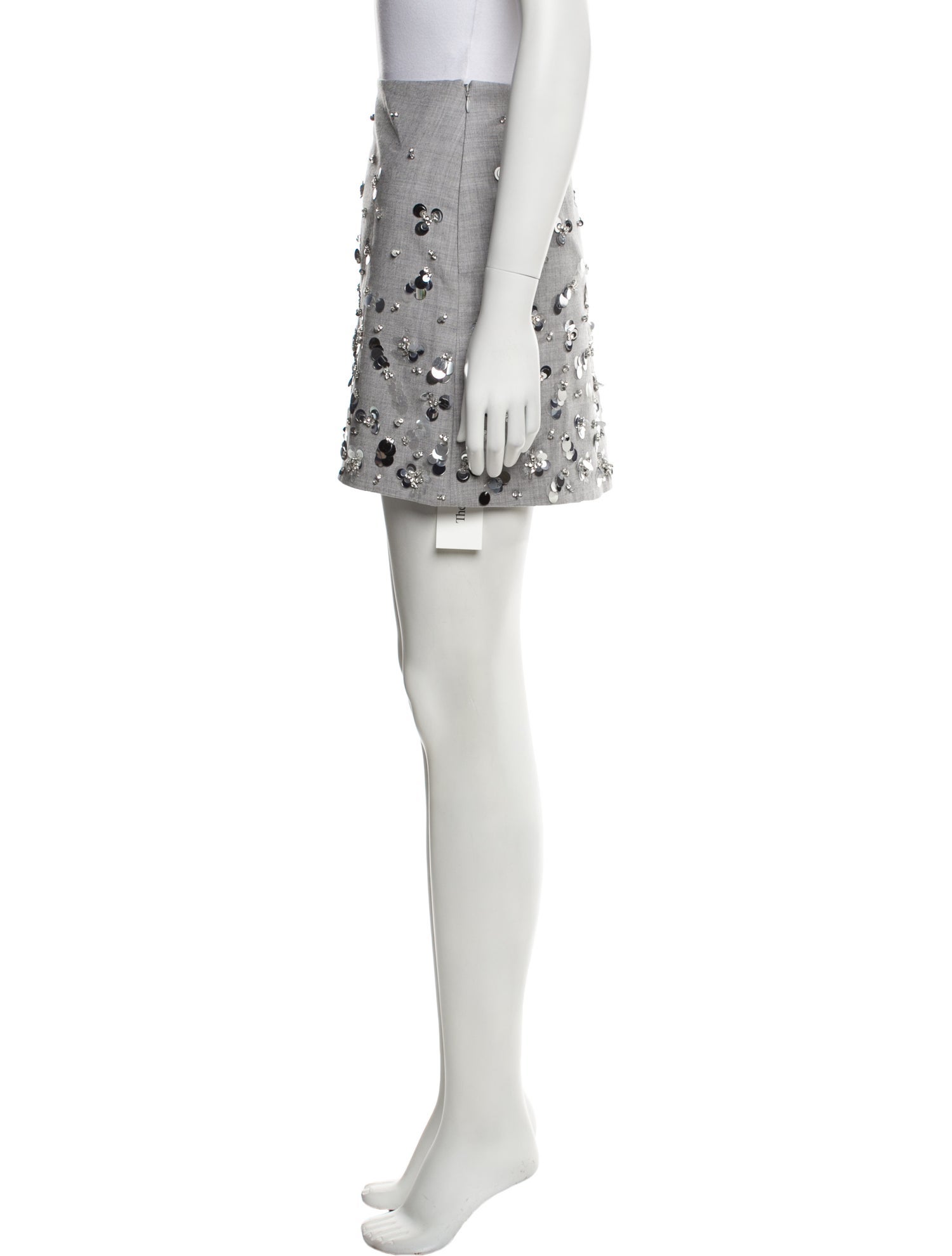 Simkhai Wool Mini Skirt w/ Tags