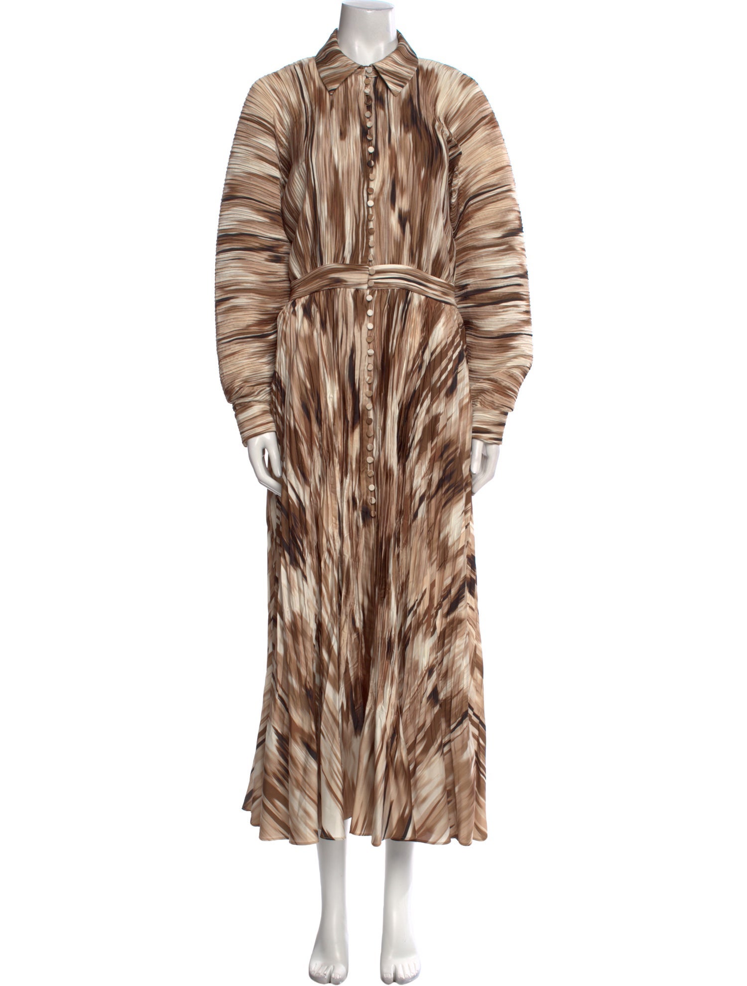 Simkhai Animal Print Long Dress