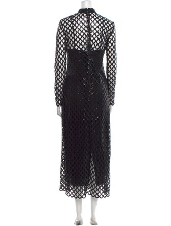 Simkhai Lace Pattern Long Dress