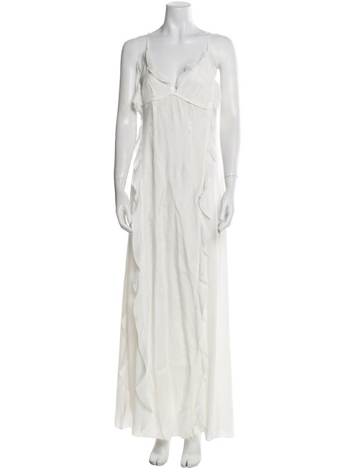 Simkhai V-Neck Long Dress