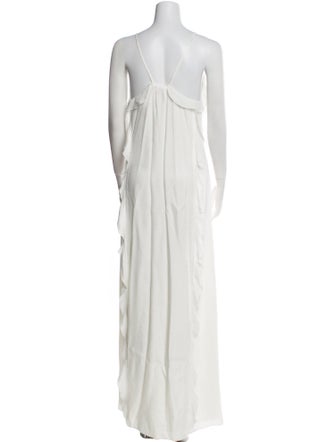 Simkhai V-Neck Long Dress