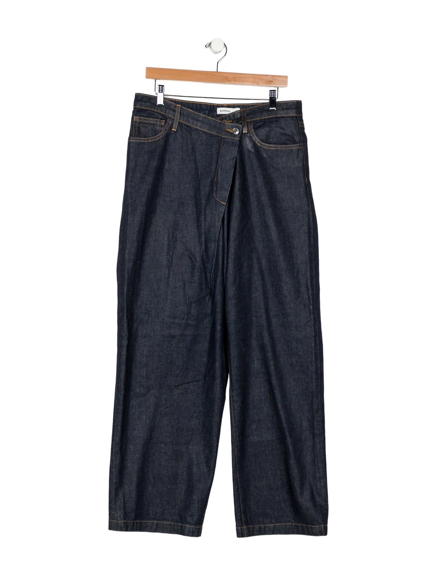 Simkhai Mid-Rise Wide Leg Jeans w/ Tags