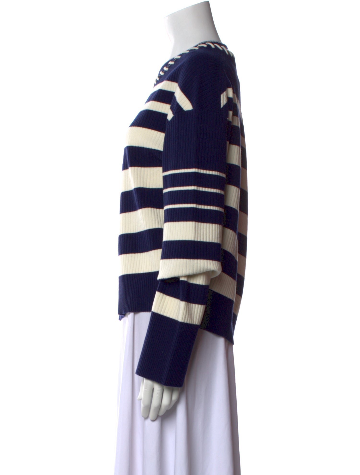 Simkhai Wool Striped Sweater