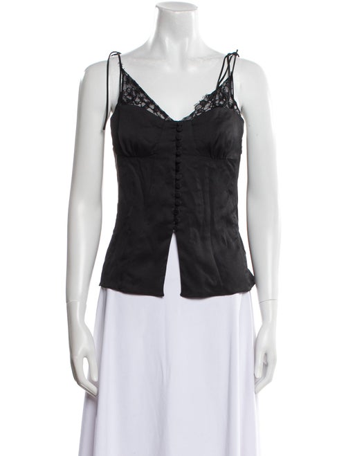 Simkhai V-Neck Sleeveless Top