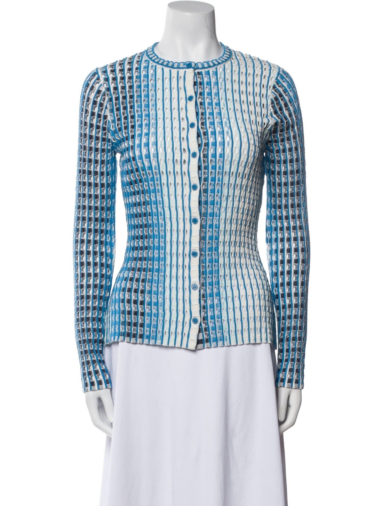 Simkhai Printed Mock Neck Sweater