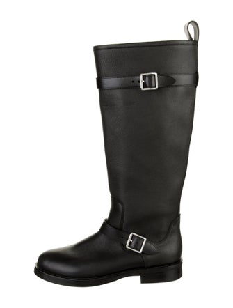 Simkhai Leather Riding Boots