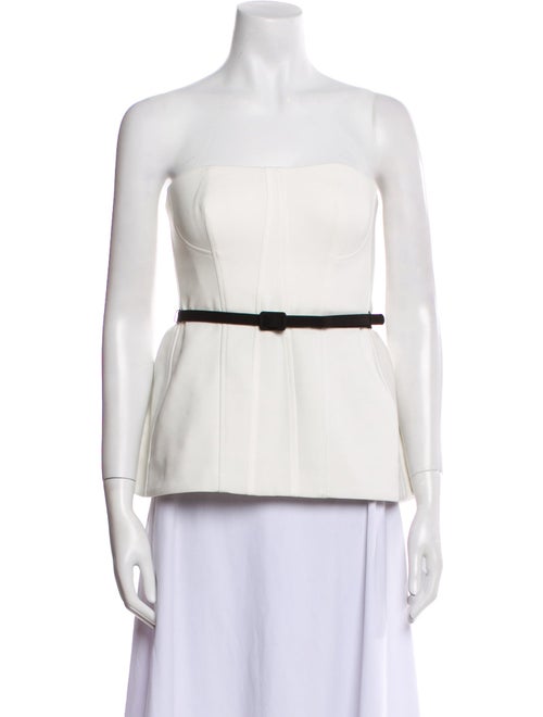 Simkhai Strapless Crop Top