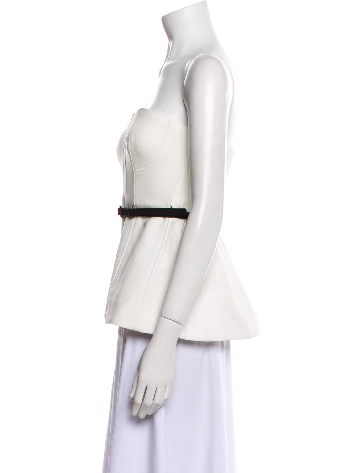 Simkhai Strapless Crop Top