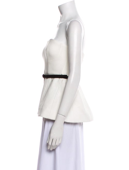 Simkhai Strapless Crop Top