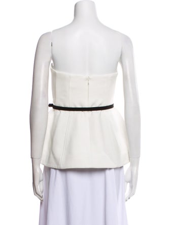 Simkhai Strapless Crop Top