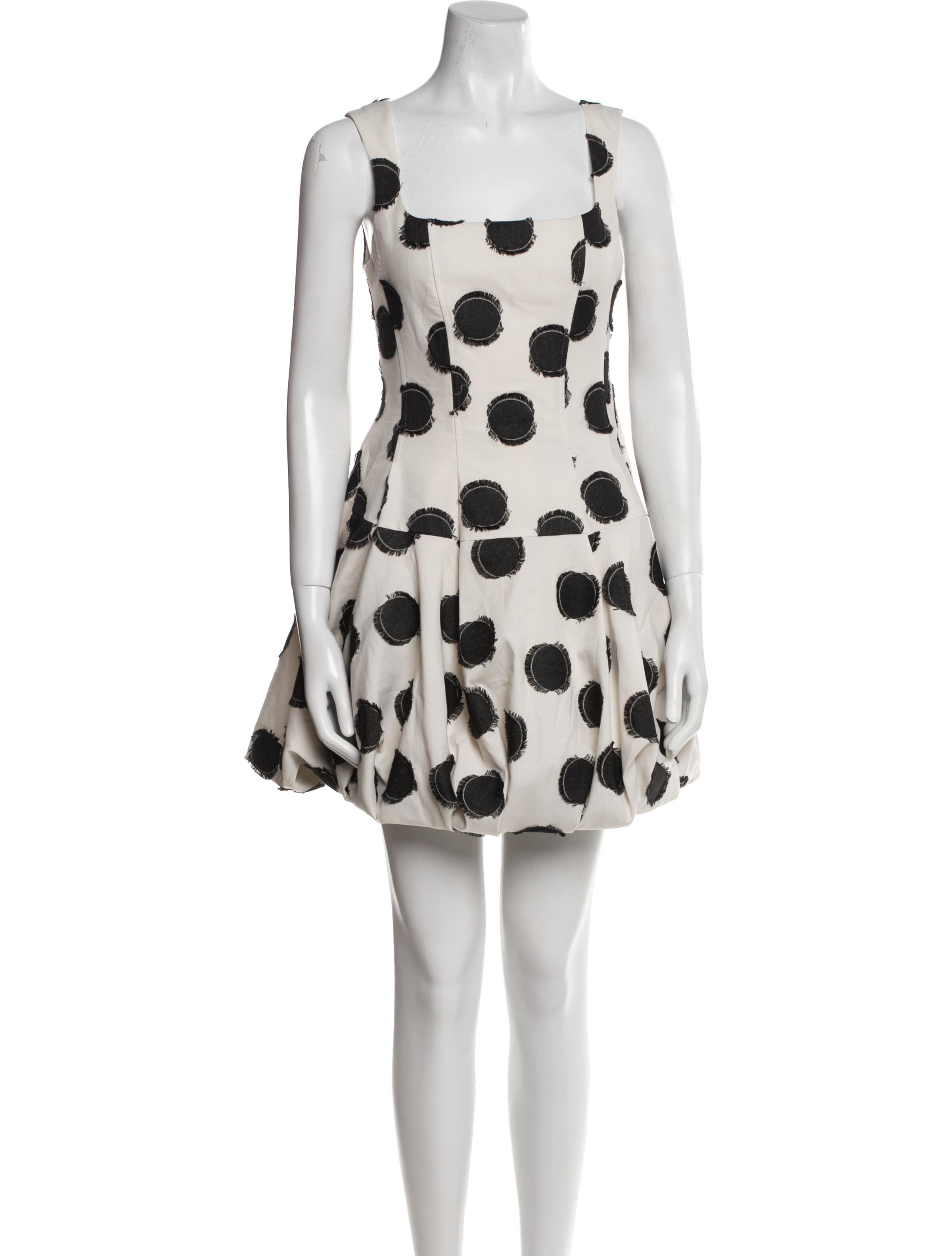 Simkhai Polka Dot Print Mini Dress