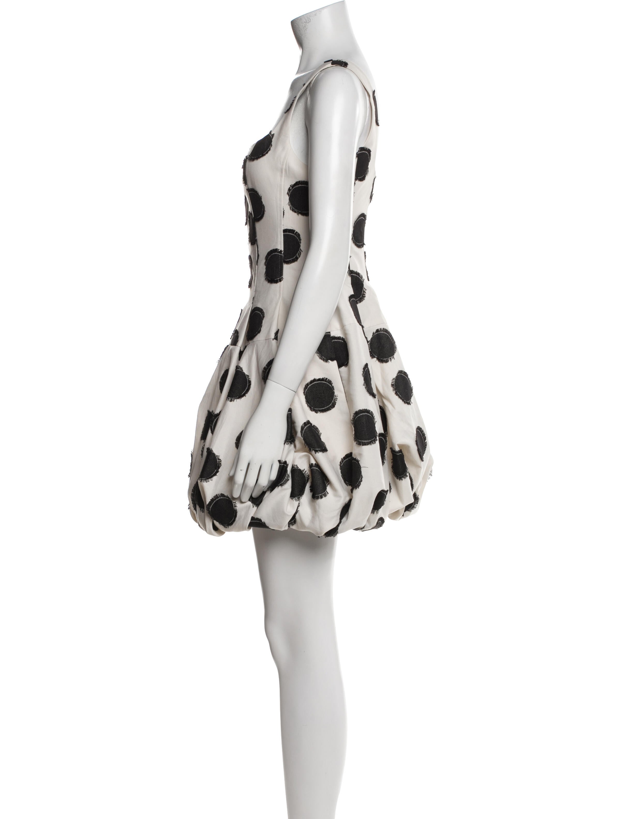 Simkhai Polka Dot Print Mini Dress