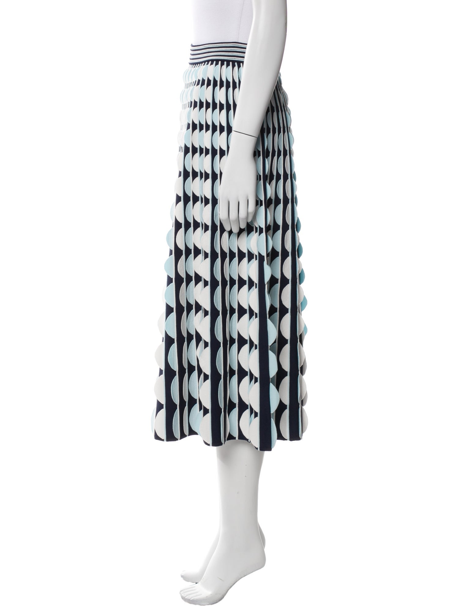 Simkhai Printed Midi Length Skirt