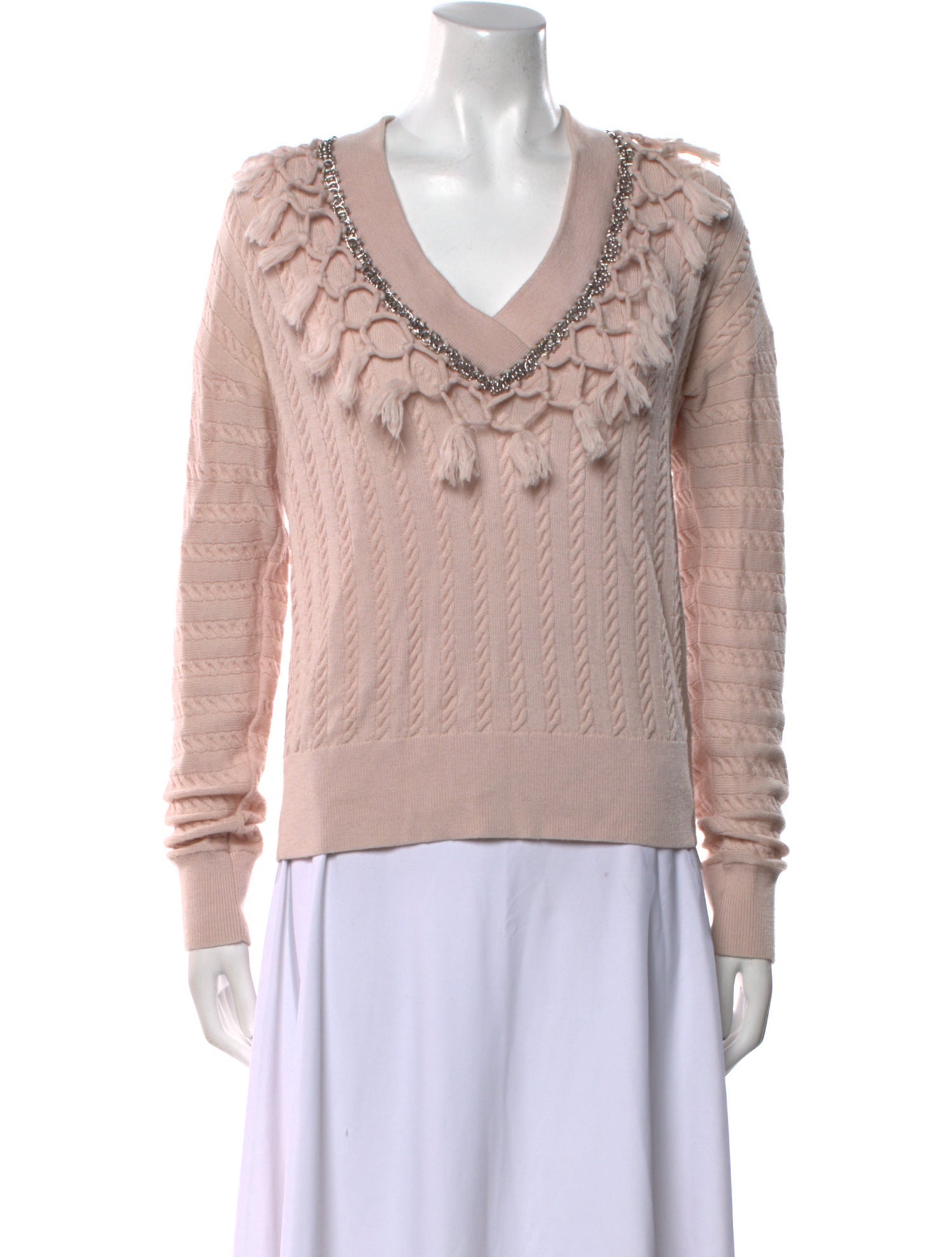 Simkhai Wool V-Neck Sweater