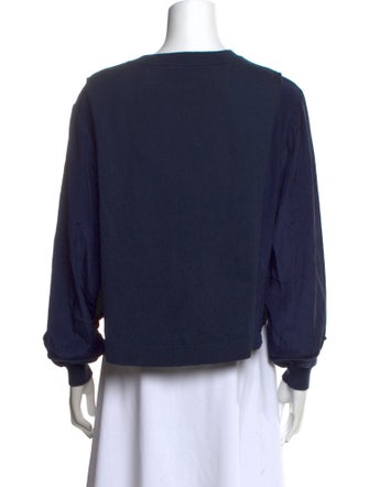 Simkhai V-Neck Long Sleeve Sweatshirt
