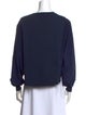 Simkhai V-Neck Long Sleeve Sweatshirt