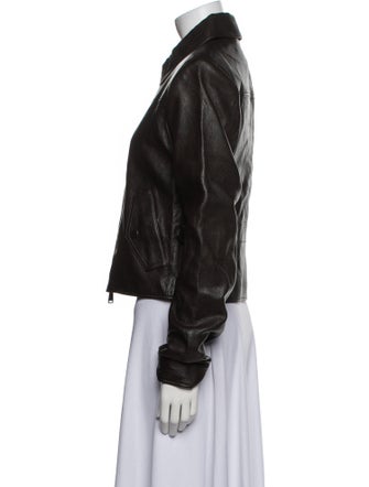 Simkhai Leather Biker Jacket