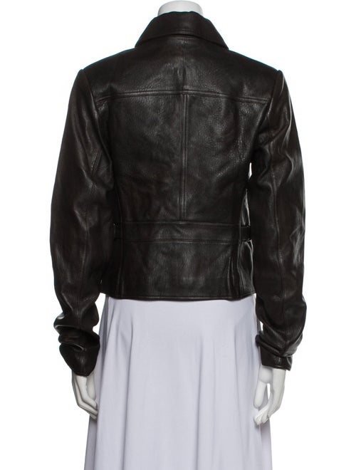Simkhai Leather Biker Jacket