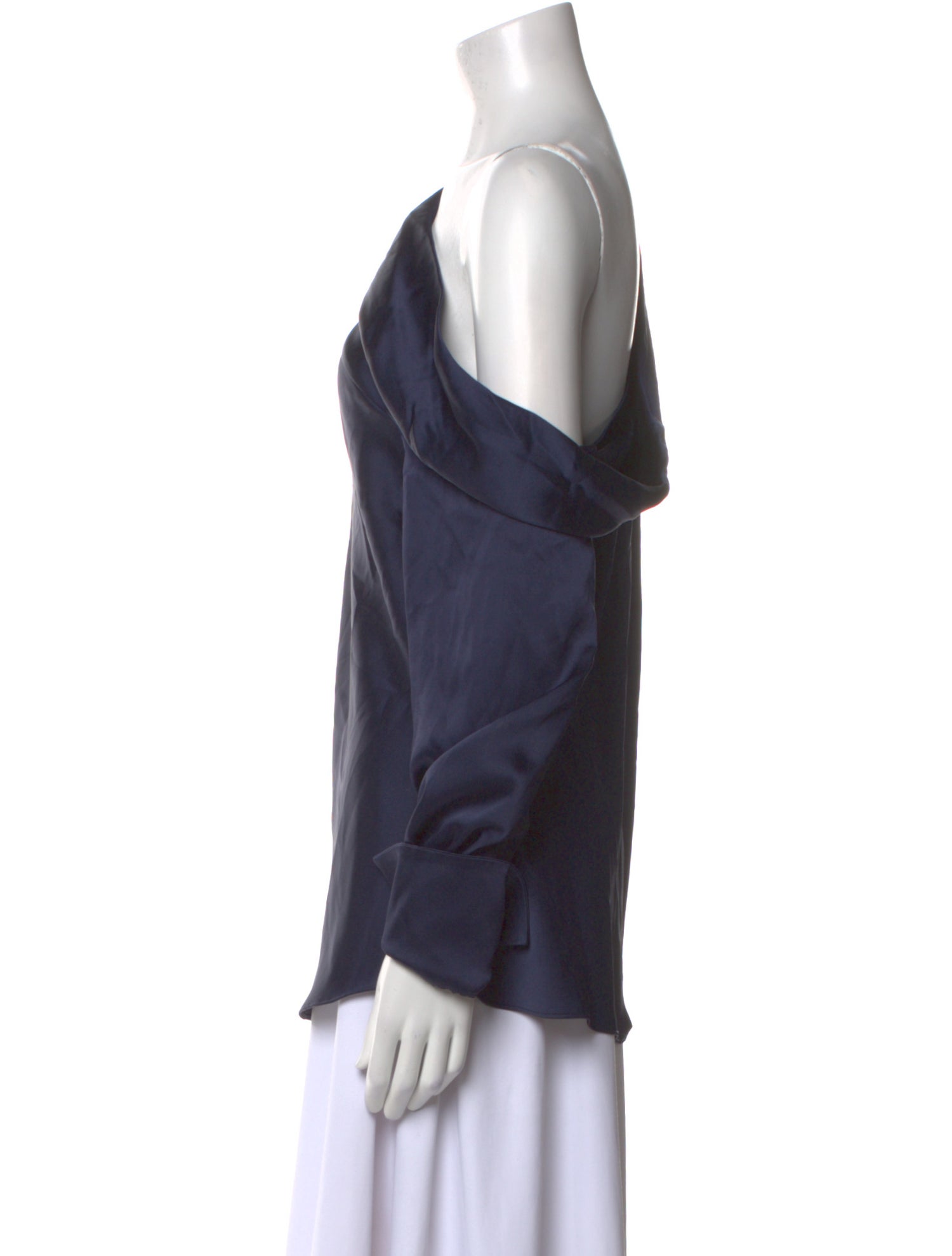 Simkhai Asymmetrical Long Sleeve Blouse w/ Tags