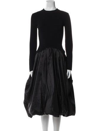 Simkhai Crew Neck Midi Length Dress