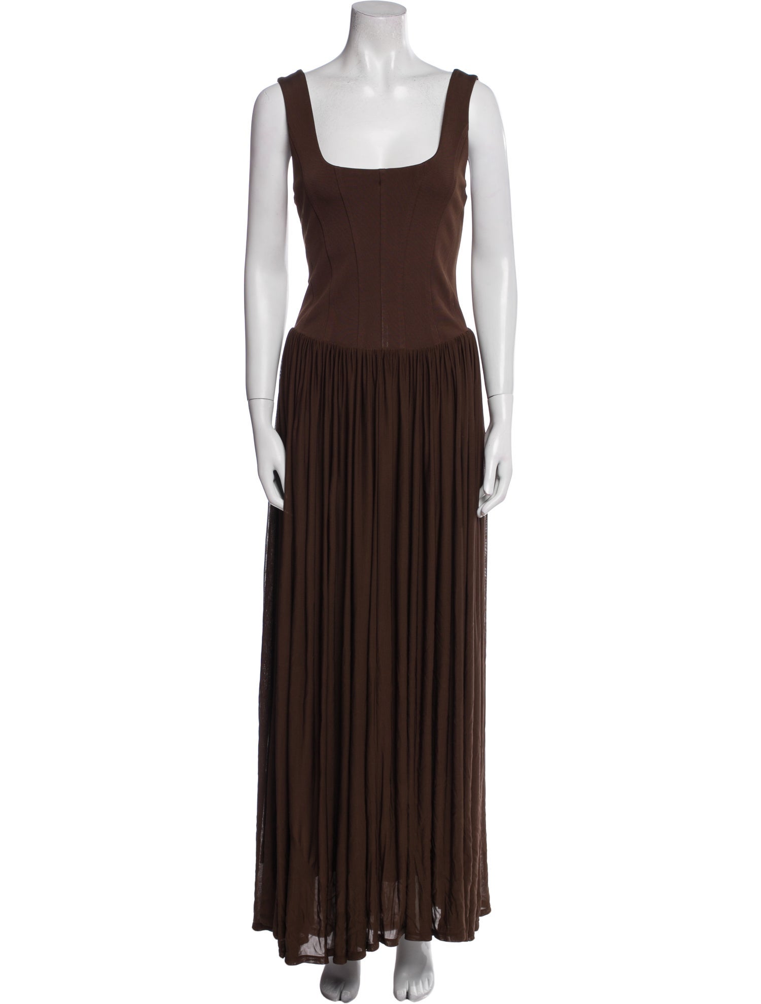 Simkhai Square Neckline Long Dress
