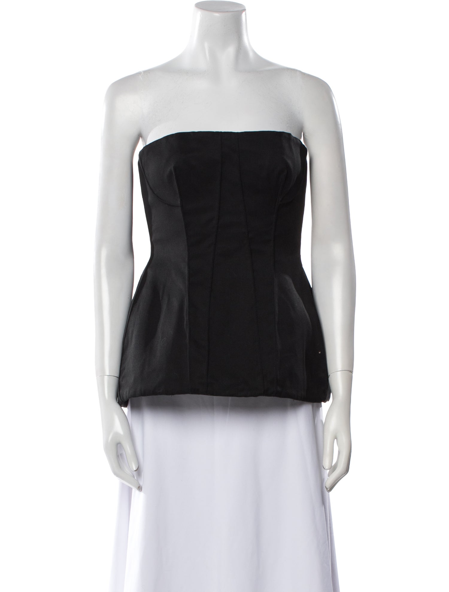 Simkhai Wool Strapless Top