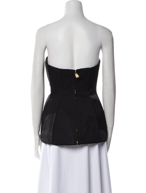 Simkhai Wool Strapless Top