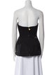 Simkhai Wool Strapless Top