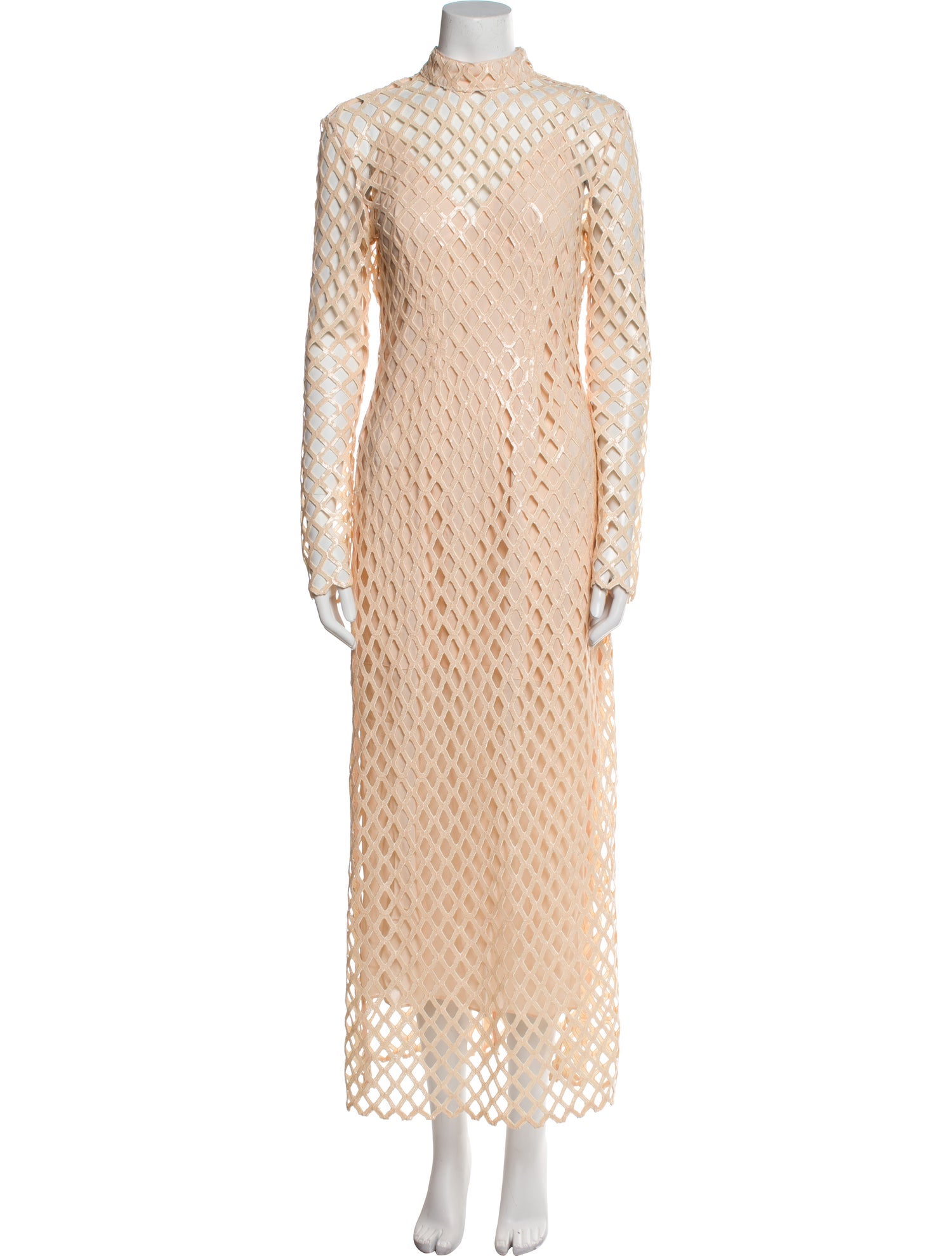 Simkhai Mock Neck Long Dress w/ Tags