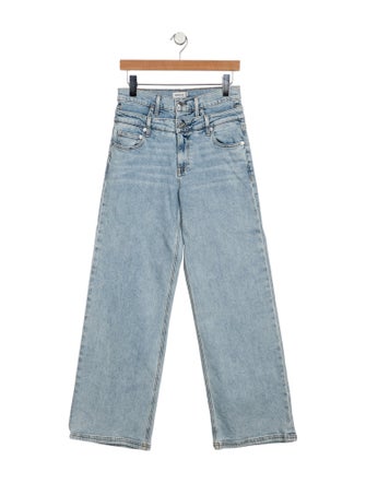 Simkhai High-Rise Wide Leg Jeans