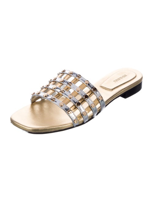 Simkhai Leather Slides