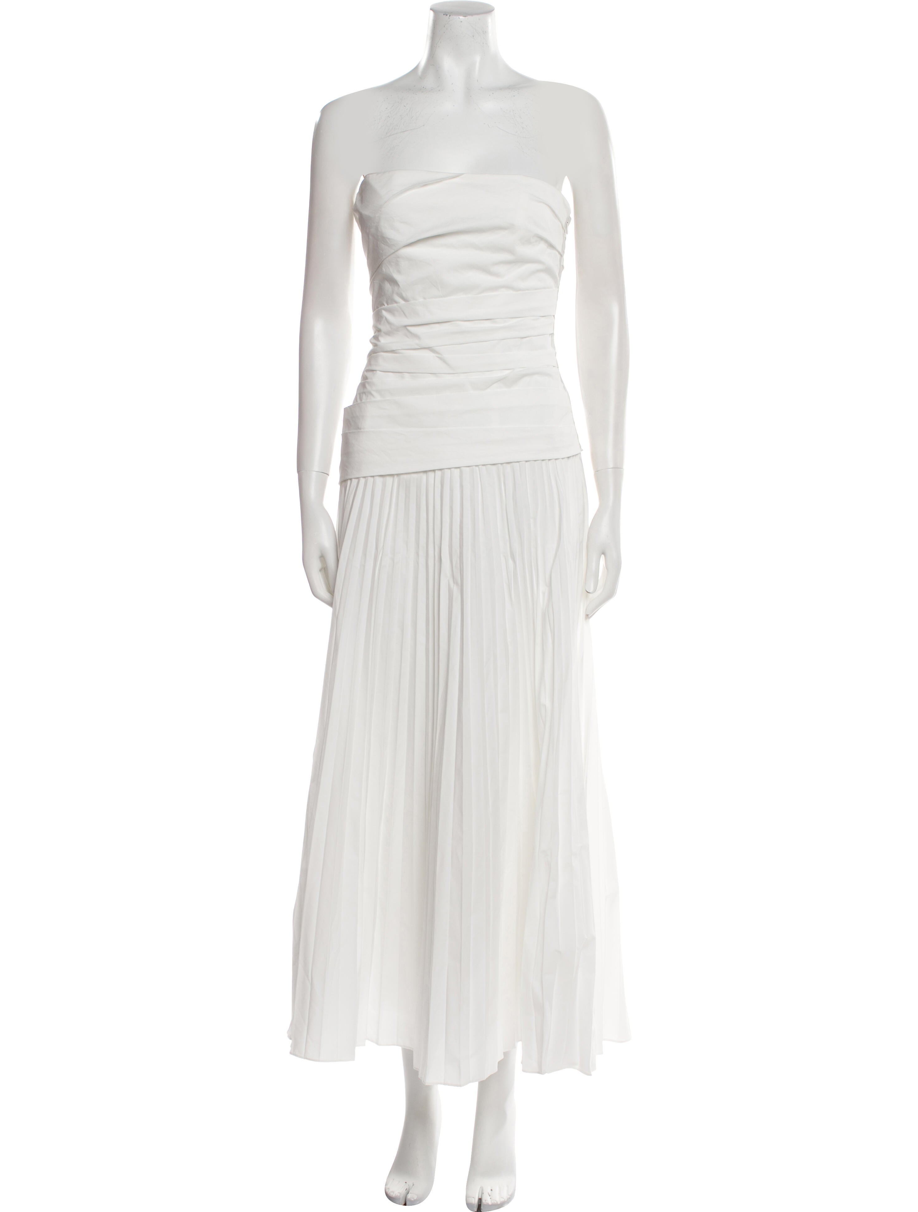 Simkhai Strapless Midi Length Dress