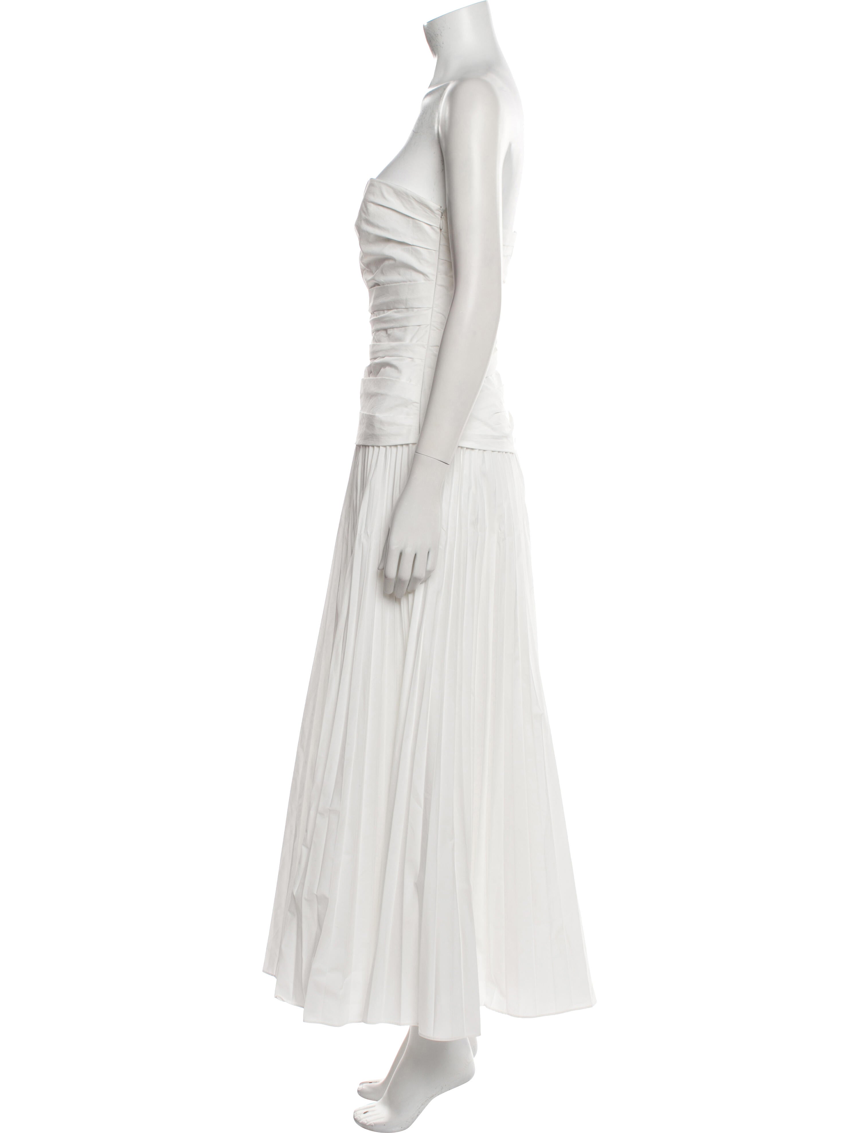 Simkhai Strapless Midi Length Dress