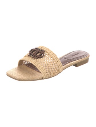 Simkhai Leather Slides