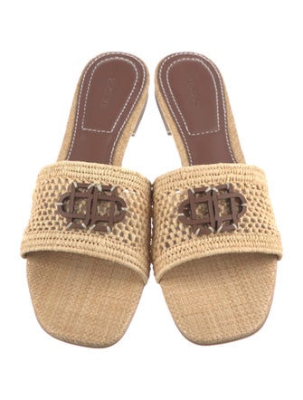 Simkhai Leather Slides